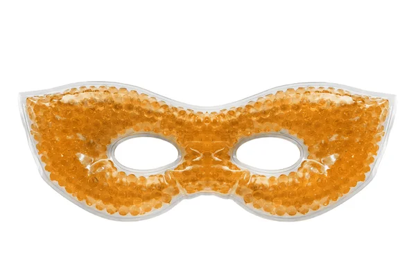 Жовтий маски, ізольовані — стокове фото