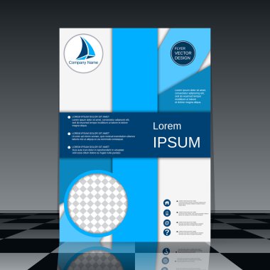 Profesyonel el ilanı vektör şablonu