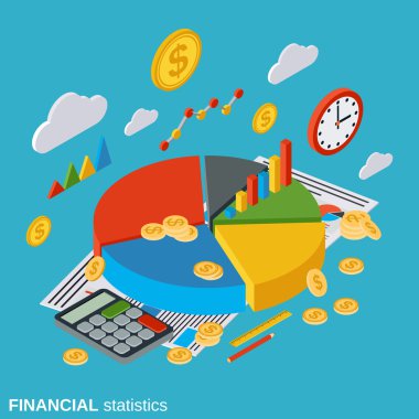 Mali istatistikleri, analiz, iş rapor vektör kavramı