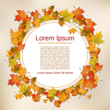 Sonbahar eski kağıt arka plan