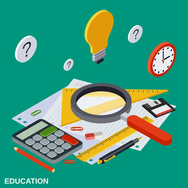 School education vector illustration — Stock vektor