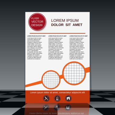 Broşür kapak şablonu