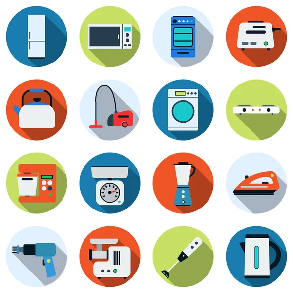 20 Free Home Appliances Vector Icons (AI)