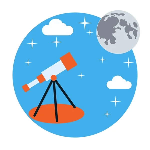 Astronomie vector concept — Stockvector