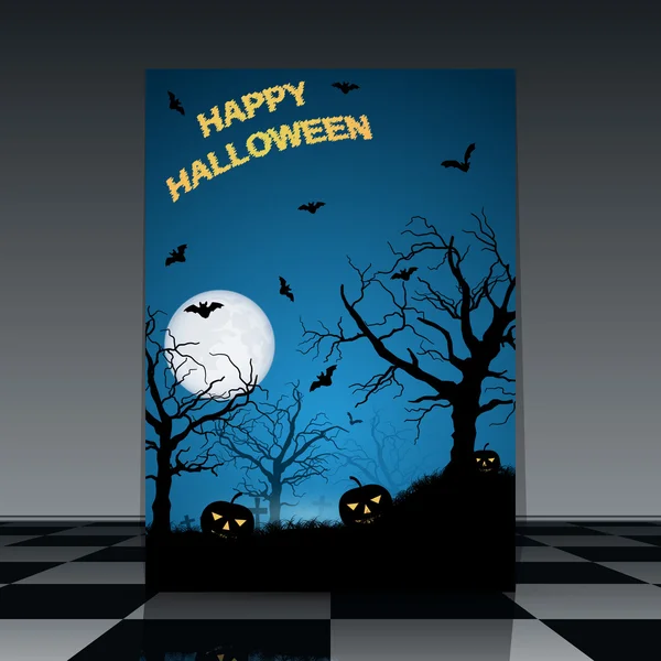 Volante fiesta de Halloween — Archivo Imágenes Vectoriales