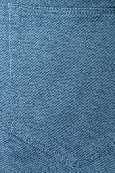 Denim Closeup Texture Background Pockets Jeans — Stock Photo, Image