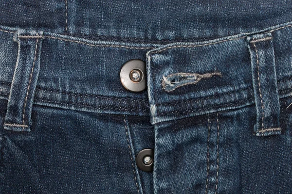 Denim Closeup Mavi Kotun Dokusu — Stok fotoğraf