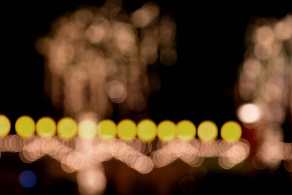 Soyut Bokeh Işıkları Odaklanmamış Arkaplan — Stok fotoğraf