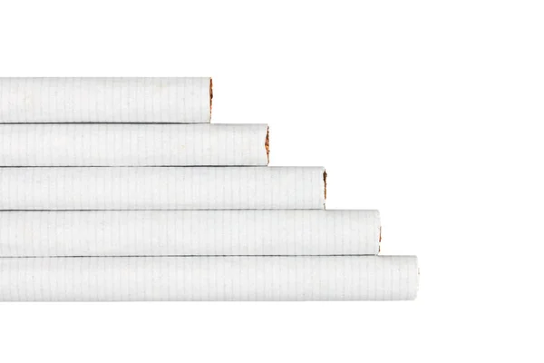 Zigaretten Isoliert Auf Weißem Hintergrund — Stockfoto