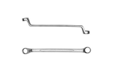 Beyaz arka planda izole edilmiş anahtar - kırpma yolları.