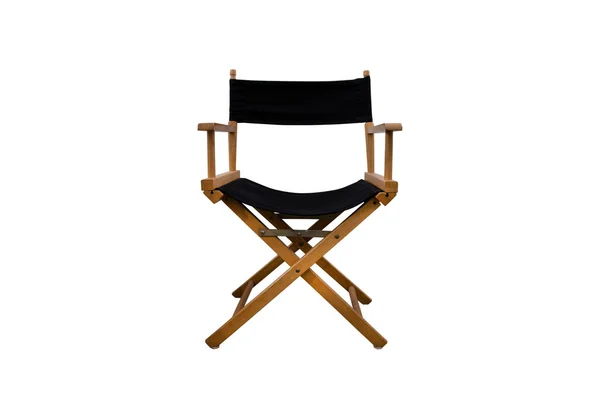 Director Chair Isolated White Background Clipping Paths — Stock Photo, Image