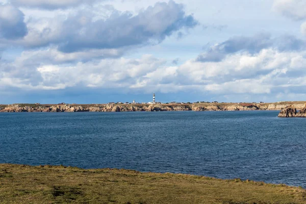 Plage Prat Ouessant Ushant Bretagne Fransk Klippkust Norra Frankrike Finistere — Stockfoto