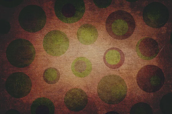 Dark Green and Brown Dots Texture with Squares — Stock Photo, Image