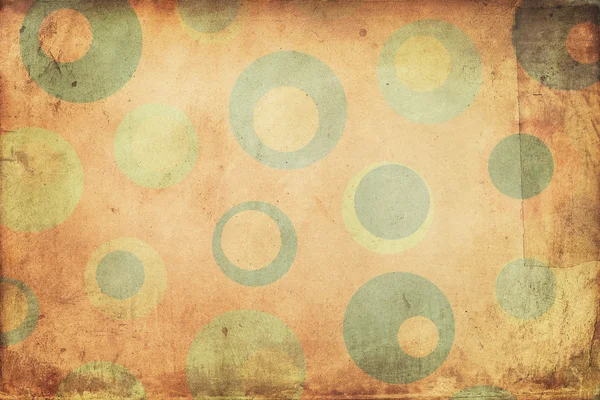 Textura de pontos verdes e laranja — Fotografia de Stock