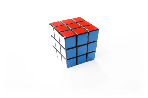 Löste Rubiks kub — Stockfoto