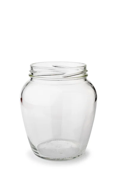 Dikbuikig glazen pot — Stockfoto