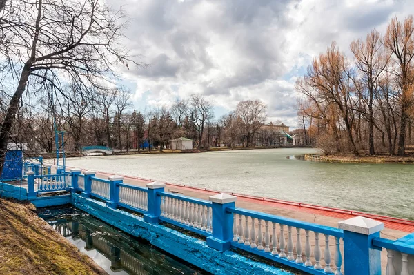 Парк Горького в зимовий період — стокове фото