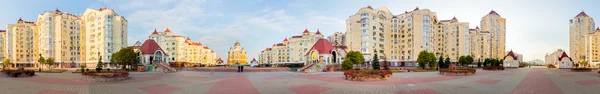 Мінська Панорама в Київ, Оболонський райони — стокове фото