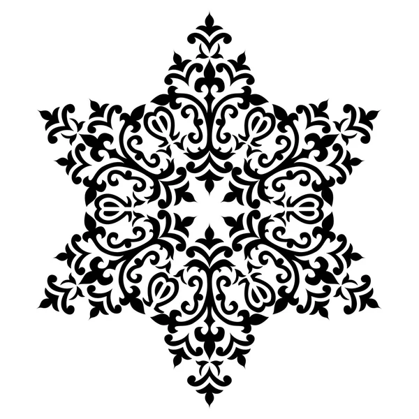 Antika ottomanska mönster vektor design femtio sex — Stock vektor
