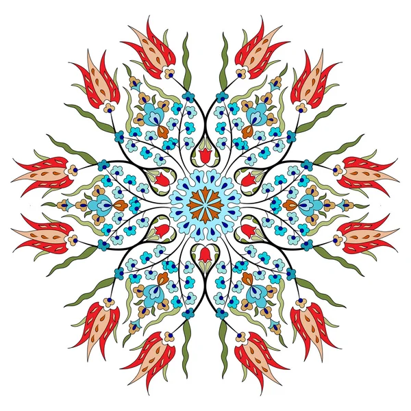 Antika Osmanlı Türk desen vektör tasarımı seksen dokuz