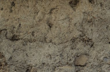 ilkel el yapımı duvar