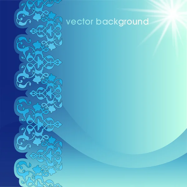 Plantilla de cubierta decorativa siete — Vector de stock