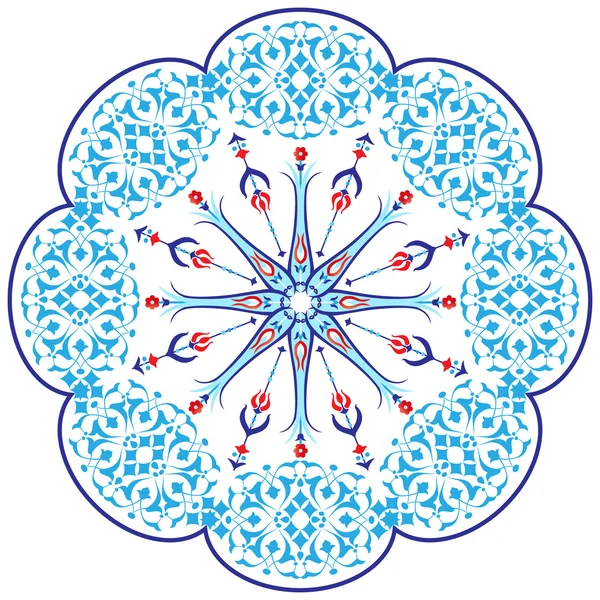 Ottoman motifs design series ninety two version — Stock Vector