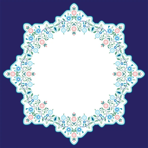 Circular islamic background four — Stock Vector