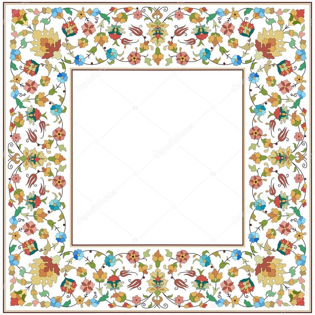 artistic ottoman pattern series twenty six