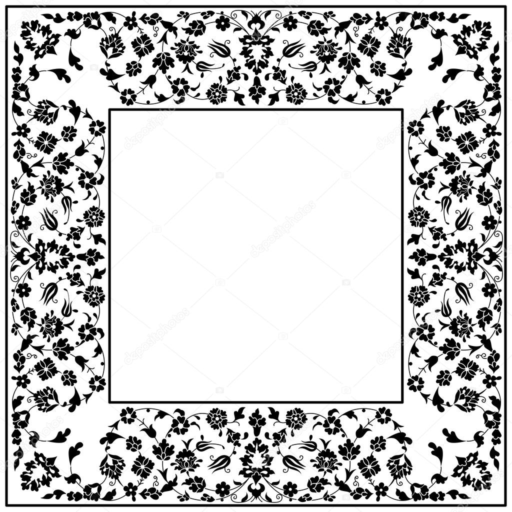 artistic ottoman pattern series fourty