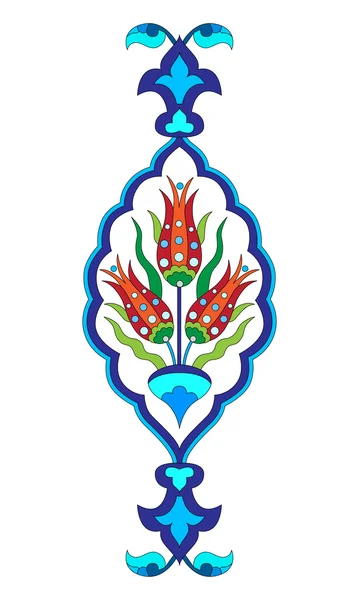 オスマン芸術の花 — ストックベクタ