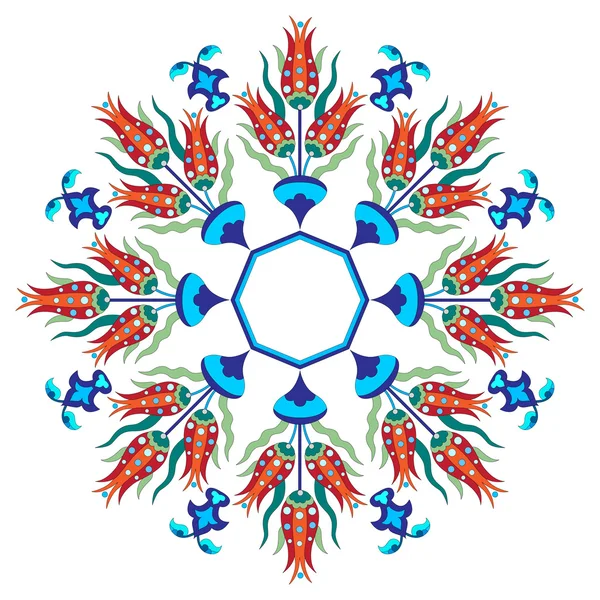 Květiny v Otomanské umění verzi — Stockový vektor