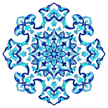 artistic ottoman pattern series eighty seven