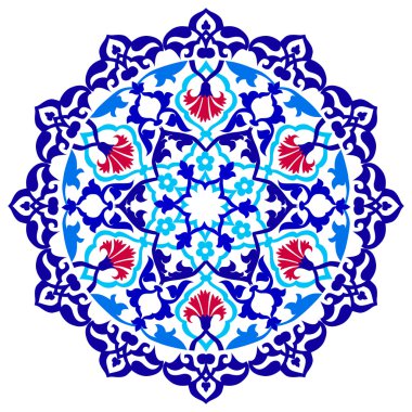 sürüm sanatsal Osmanlı desen serisi doksan bir