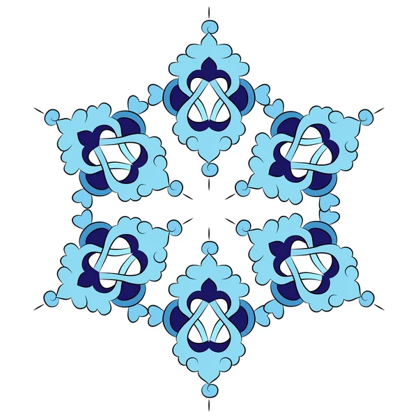 古色古香的奥斯曼土耳其模式矢量设计六 — 图库矢量图片