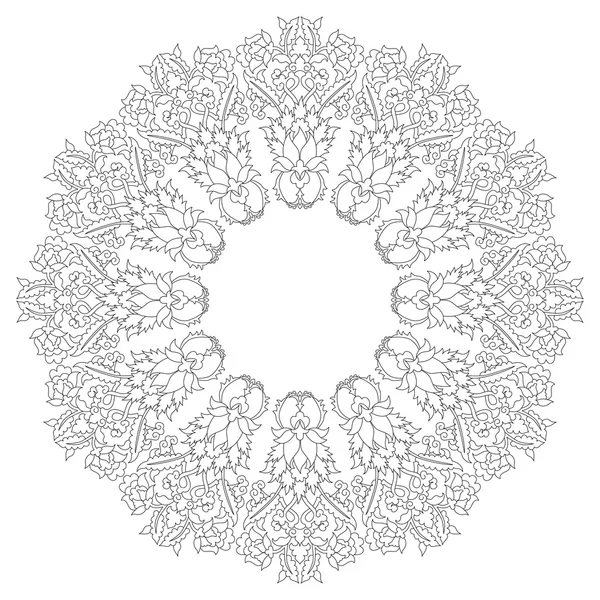 Antik török vector design pattern húsz — Stock Vector