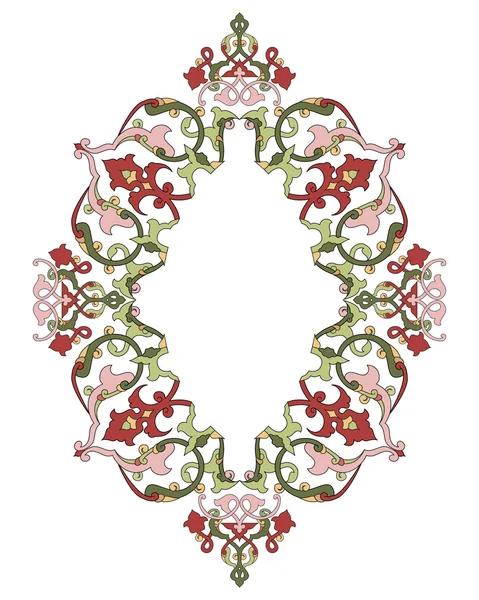 Antique ottoman turque motif vectoriel conception trente-six — Image vectorielle