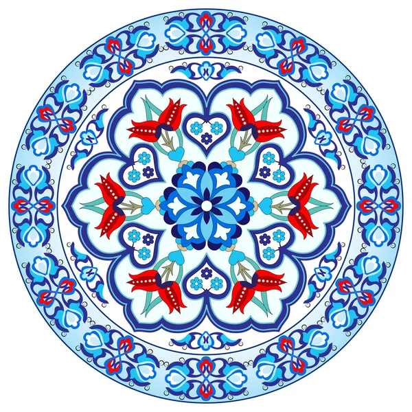 Antique ottoman turkish pattern vector design thirty eight