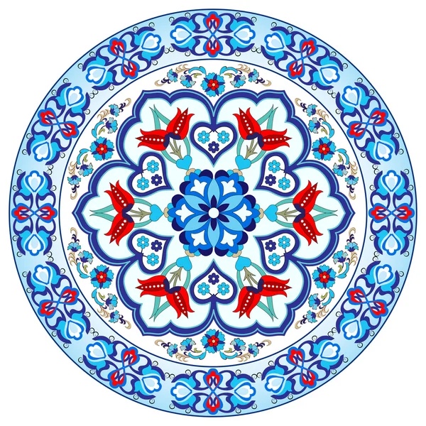 Antique ottoman turkish pattern vector design thirty seven