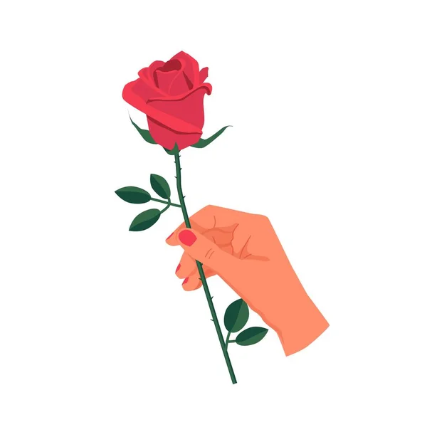 3月8日 情人节 爱的象征 用它作为贺卡或贺卡的一个元素 白色背景上孤立的插图 免版税图库插图