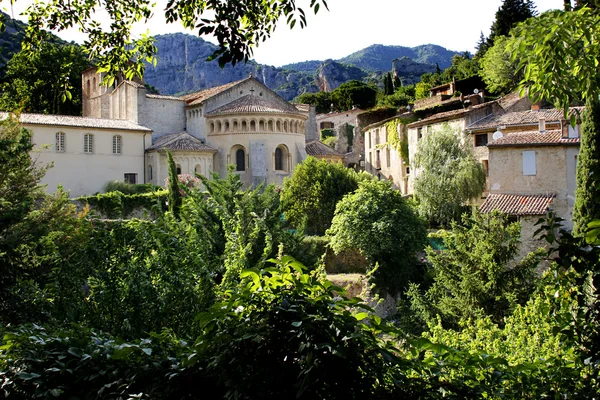 Piccolo villaggio Francia — Foto Stock