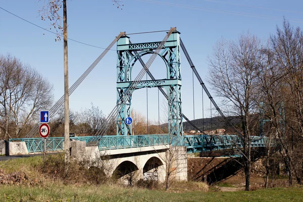 Puente de acero en el sur de Francia —  Fotos de Stock