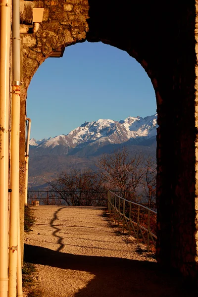 Cesta do francouzských Alp — Stock fotografie