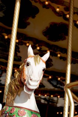 Lunaparktaki beyaz atlı karınca..