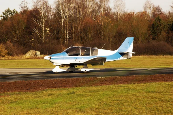 Motor flygplan — Stockfoto