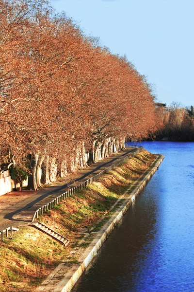 Canal du midi, Fransa — Stok fotoğraf