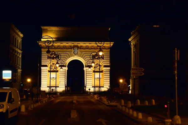 Stadt montpellier frankreich — Stockfoto