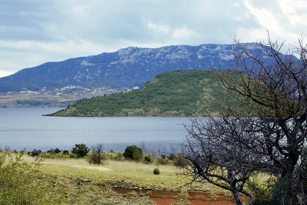 Lac De Salagou, Fransa — Stok fotoğraf