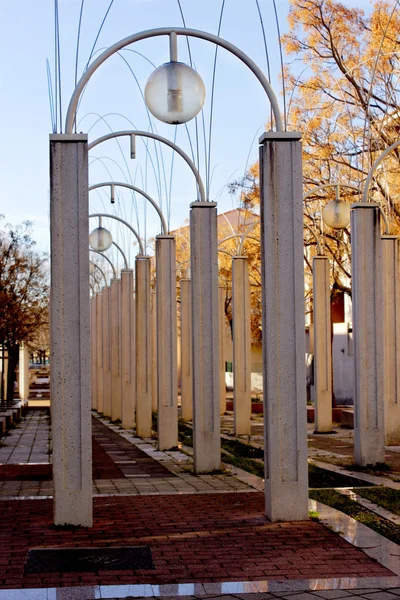 Streetlamps — Stok fotoğraf