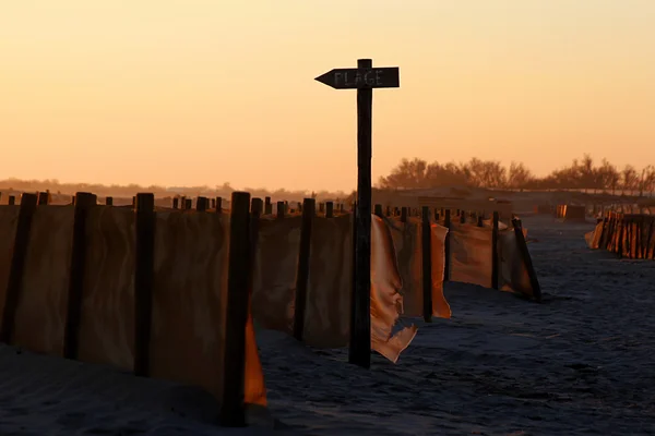 Plaża Sunst — Zdjęcie stockowe